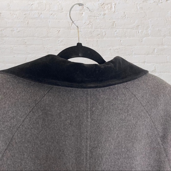 Ada Gray Double-Breasted Coat - Picture 7 of 11